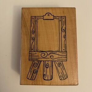 JRL Design Easel rubber stamp